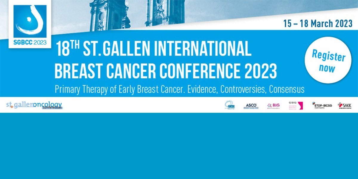 18th St. Gallen International Breast Cancer Conference 2023 SAKK