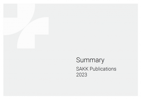 SAKK Annual Report 2023 Summary Publications